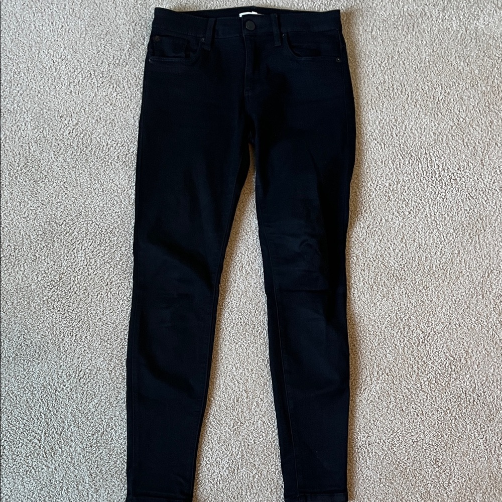 Classic Black Women's Ankle Skinny Jeans